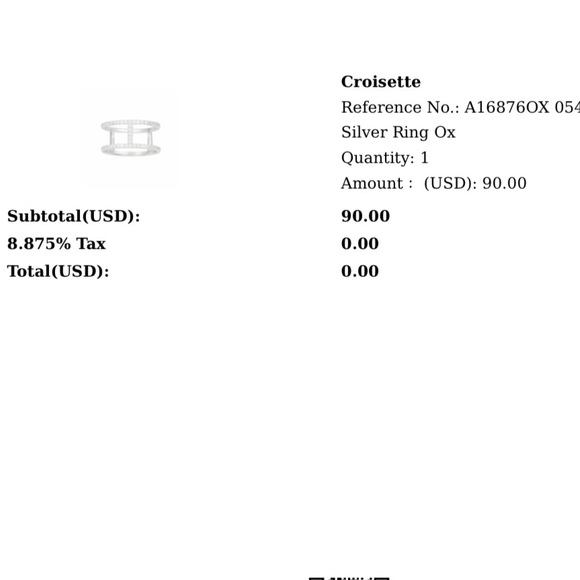 APM Double line paved ring - Picture 2 of 2